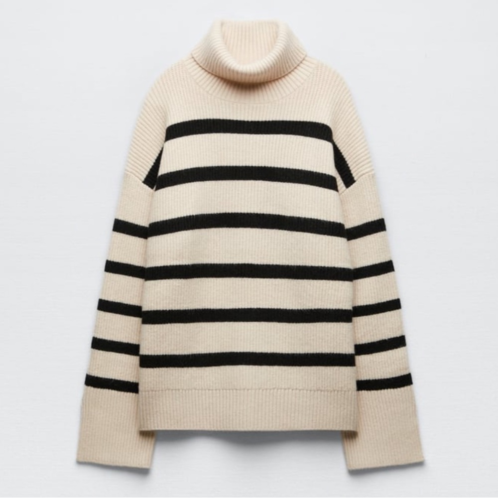 STRIPED KNIT SWEATER - Picture 3 of 6